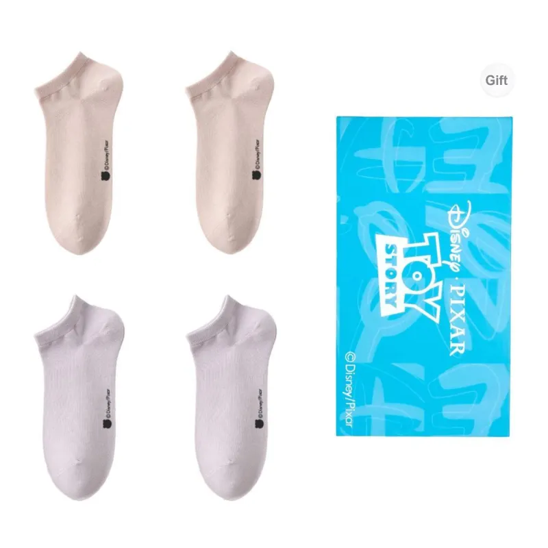 Disney Ankle Socks Women's Box 4 Pack-24