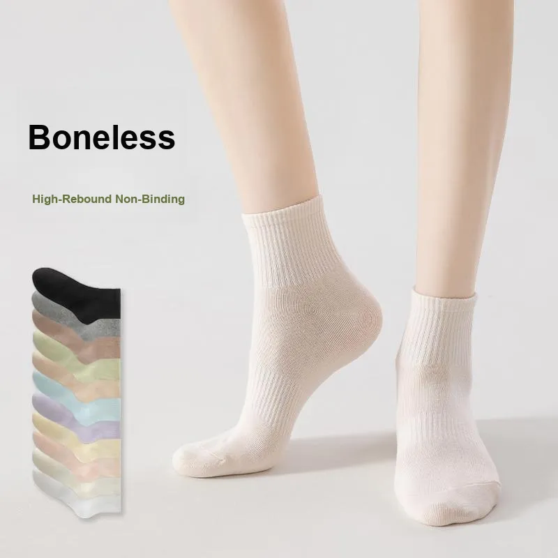 XIA.WA.ZHI.XIU Ankle Socks Women's 5 Pack Gift Box Set-51