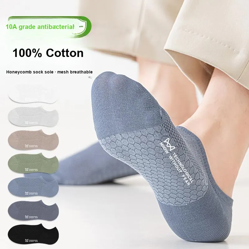 MIIOW No Show Socks Men's 5 Pack-1