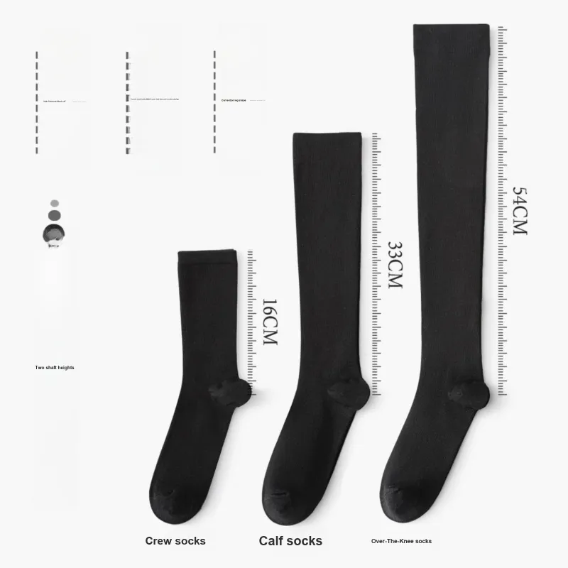 XXLLG Knee High Socks Women's 2 Pack-2