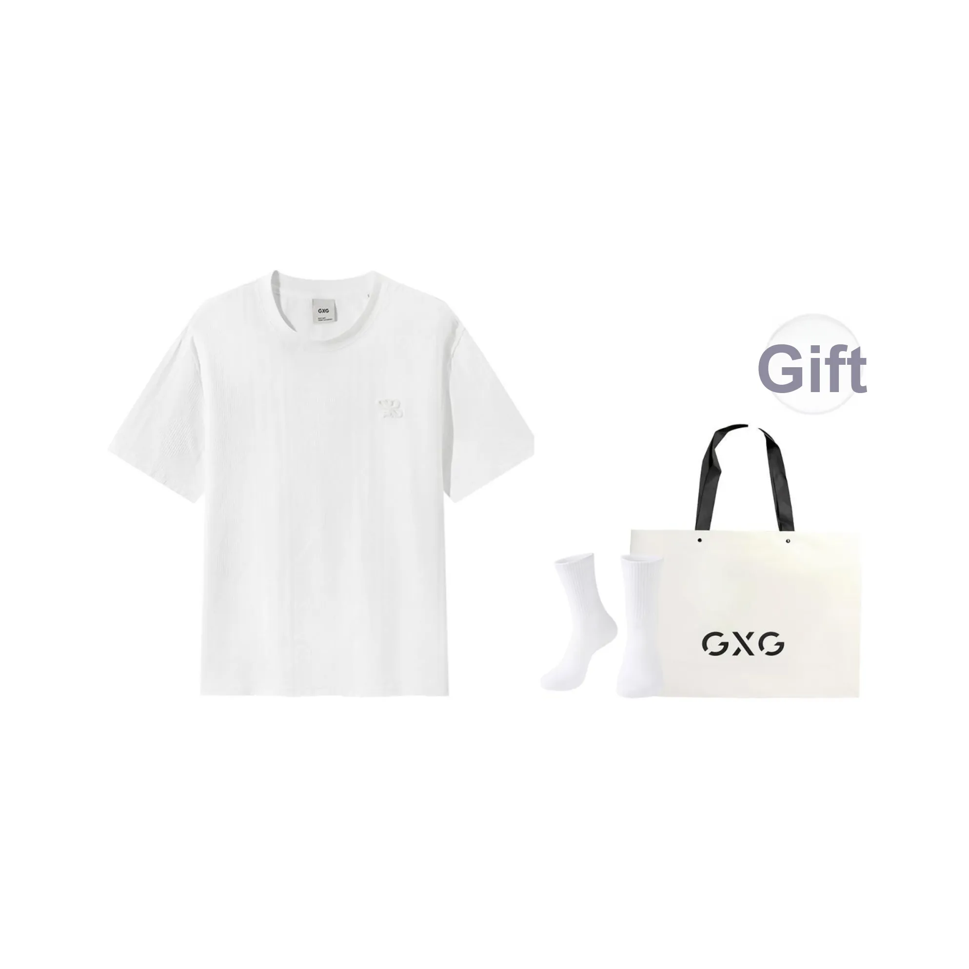 GXG Трикотажная ткань T-рубашка Мужская