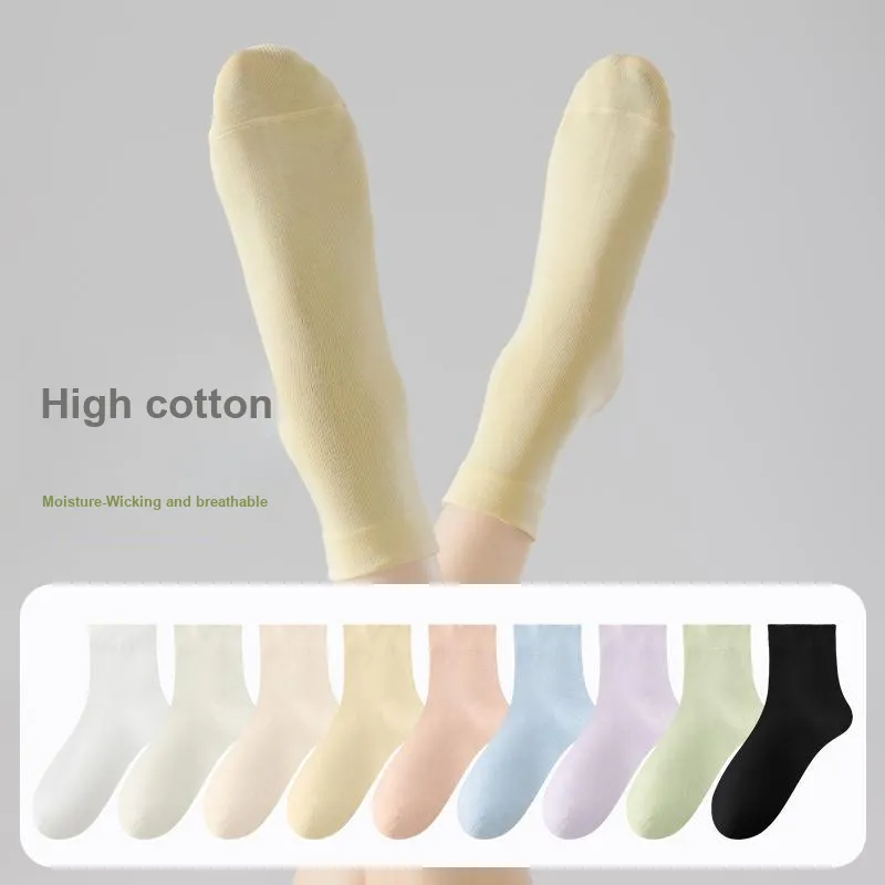 AOKANG Mid-Calf Socks Women's 5 Pack-10