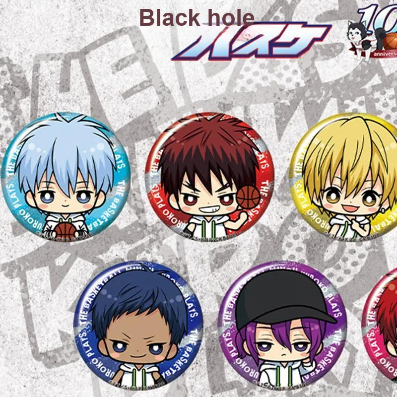 SHOUWU Chibi Badge IP Merch Full Set 7 Pcs Slam Dunk Badges-1