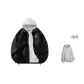Black (Comes with Light Gray Hoodie)