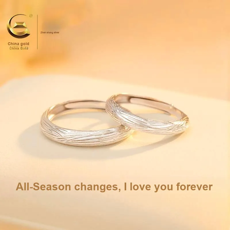 ZSY Silver 925 Ring, Eternal Love Unisex-2