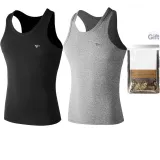 100% cotton 2 Pack (Black+Heather Gray) Premium Shopping Bag
