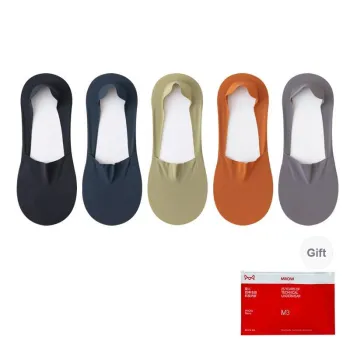 MIIOW Cool One Summer Series No Show Socks Women's Shopping Bag 5 Pack