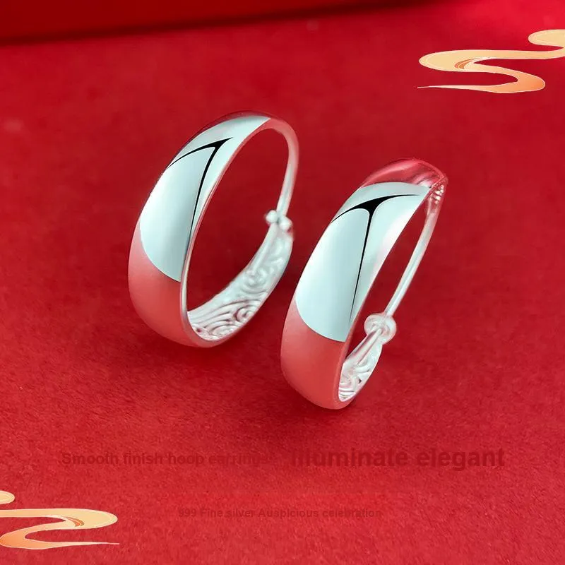 COISE 999 Fine Silver Earrings Women's-1
