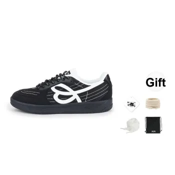 Happy Birds Day X WE FLOWER Skateboard Shoes Unisex Low Top Black