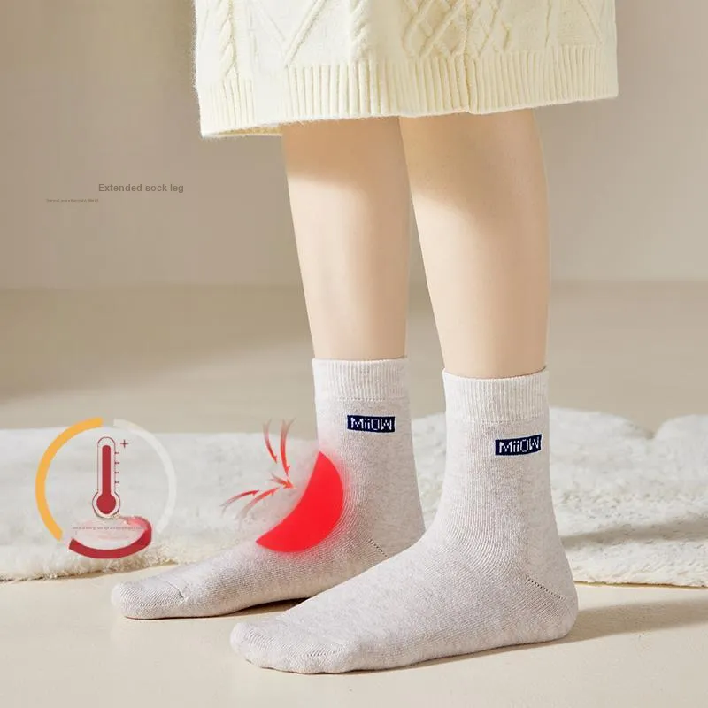 MIIOW Mid Calf Socks Unisex 3 Pack-53