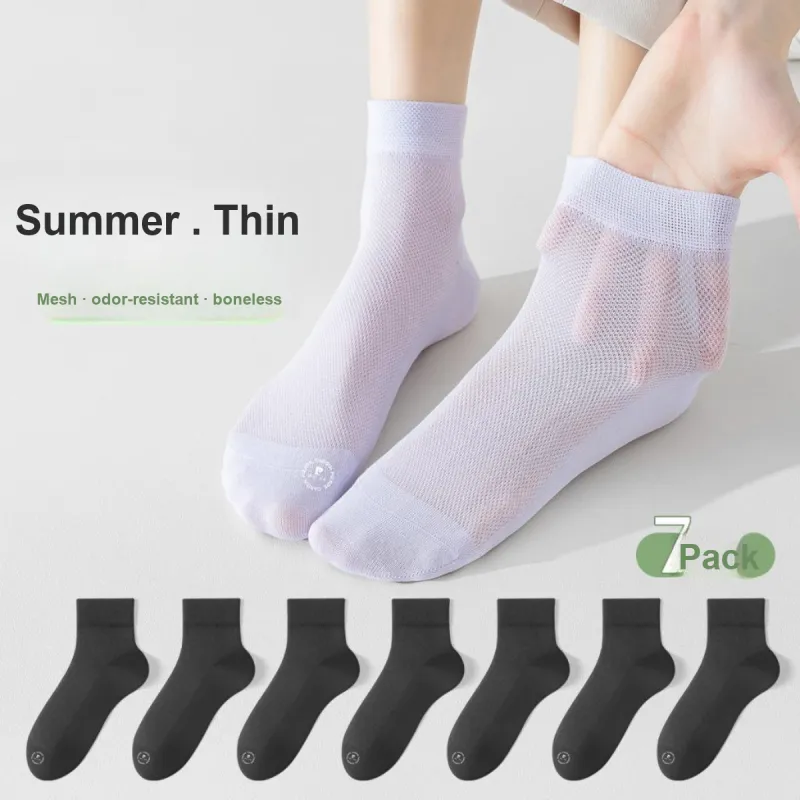 PIERRE CARDIN Mid Calf Socks Women's 7 Pack-5