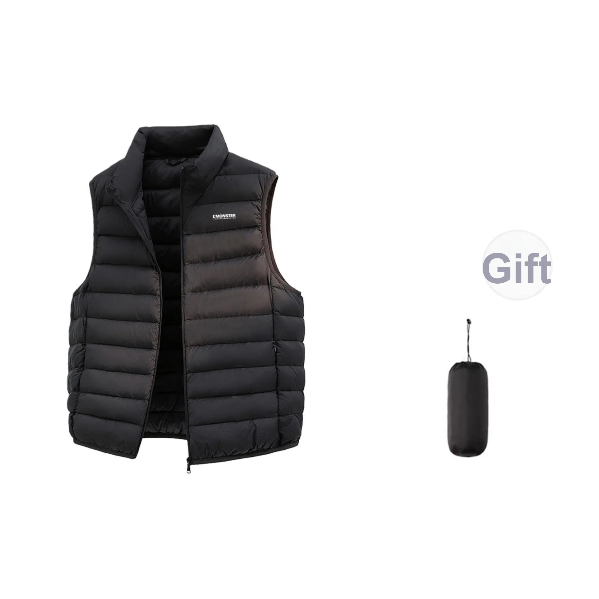 LIGHTNING MONSTER Пуховый жилет Унисекс