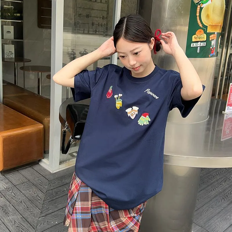 POPWAVE T Shirt Unisex Cute Glove Top-3