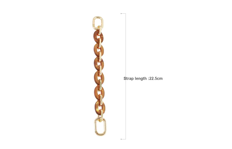 Lan Bao Fan Cow Leather Bag Strap Women's Beeswax-31