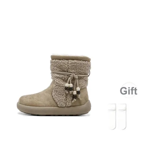 VKOI 1999 Амортизация Покрытие Увеличение Высоты Устойчивость к Износу Противоскользящий Короткий MID Ботинки для Снегоступов Женские