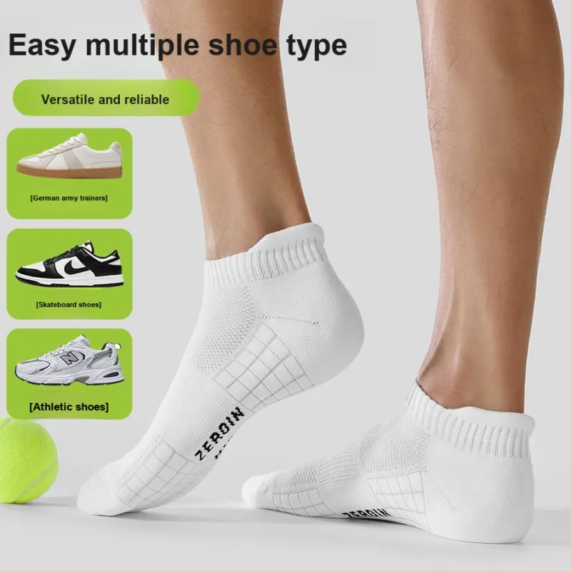 ZEROIN Ankle Socks Unisex Shopping Bag 5 Pack-50