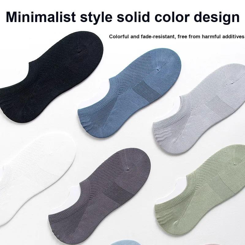 7 SEVFUN No Show Socks Men's Combo Set-44