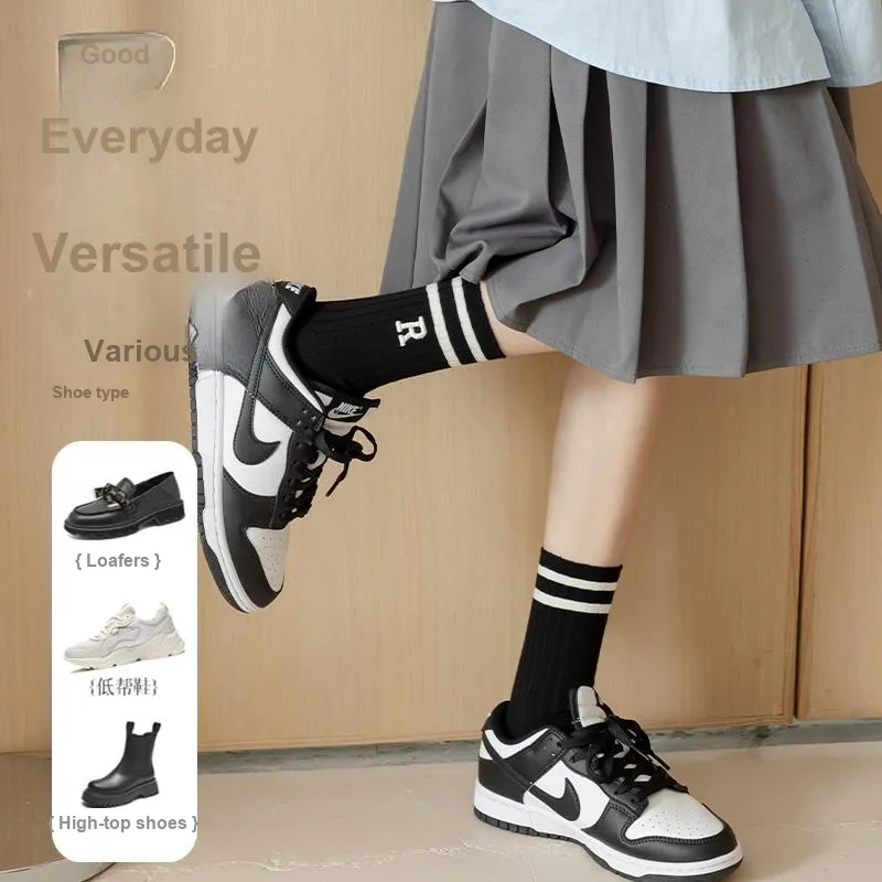 Montagut Unisex Mid Calf Socks-1