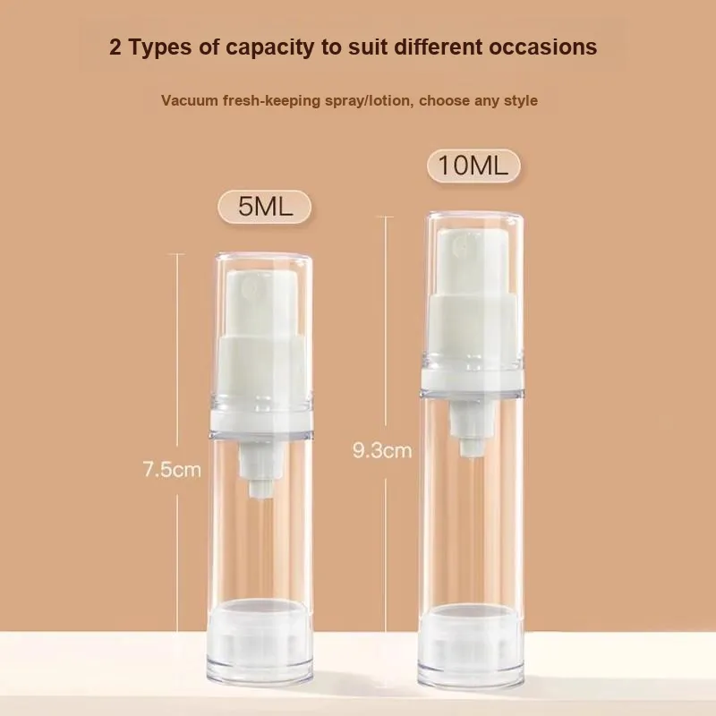 NILIYA Clothing Sets Vacuum Travel Bottles Make up Tools Portable Sample Bottle-2