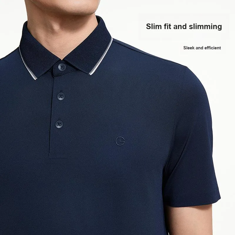 GOLDLION Spring Summer Polo Shirt Men's Multi Specification Multicolor-5
