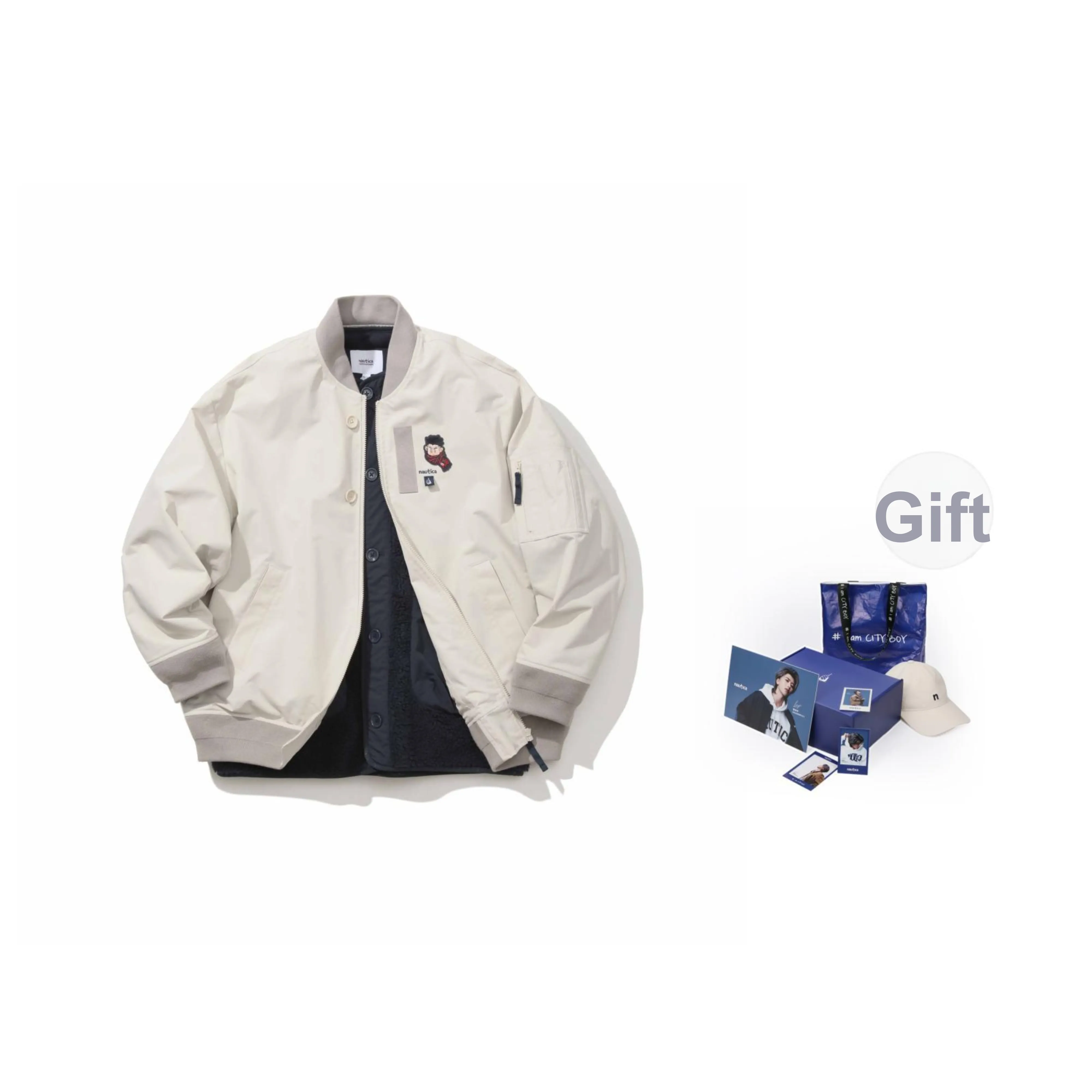 Nautica White Sail Куртка Унисекс