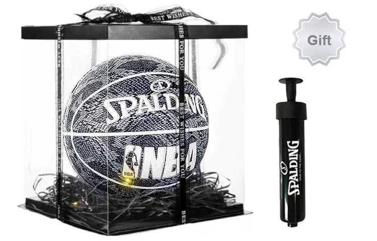 SPALDING Graffiti PU Basketball Gray Size 7 Training Unisex-5