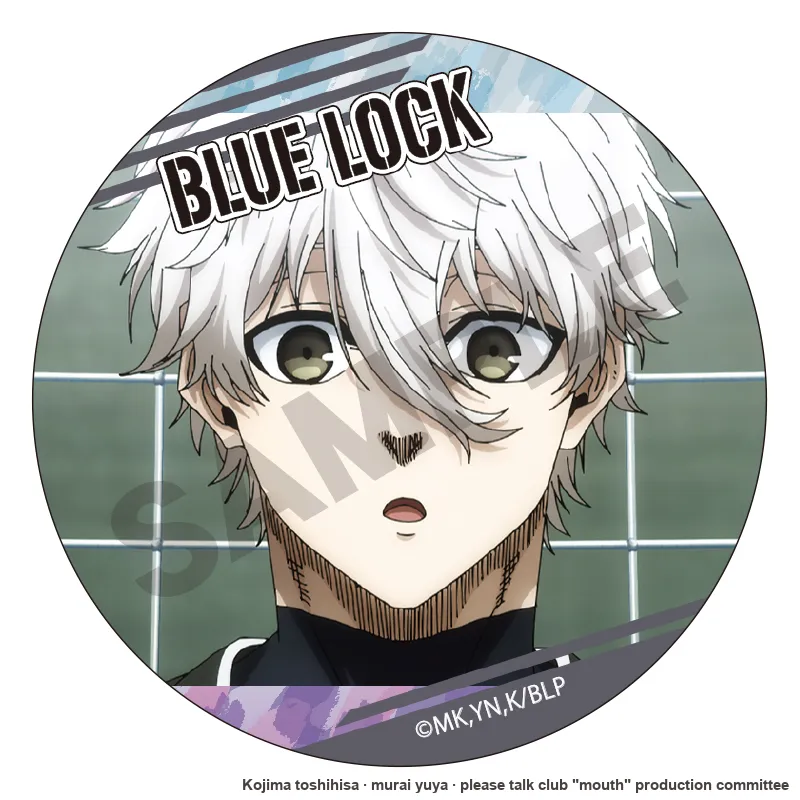 CRUX Seishiro Nagi, Reo Mikage Calm & Ling Wang Version Badges-1