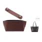 [Two-Piece Set]Zip30 Brown Shoulder Pads+Storage Liner