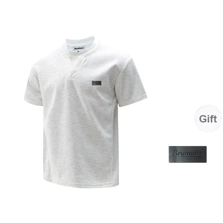 BRUMAIRE T Shirt Unisex Black Comes With Brooch-2