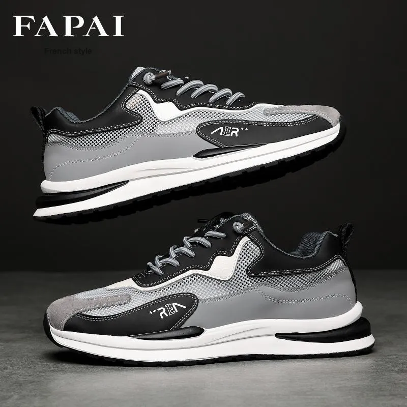 FAPAI Abrasion Resistant Low Top Casual Shoes Men's-2
