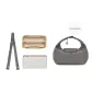 2-Piece Set DuPont Paper Liner+Elephant Gray Crossbody Shoulder Strap