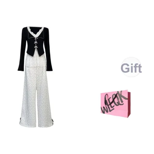 WLEQK Женские Повседневные Костюмы