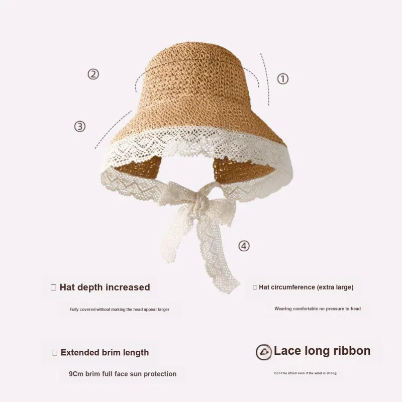 CACUSS Junior Polyester Sun Protection Hats Women's-7