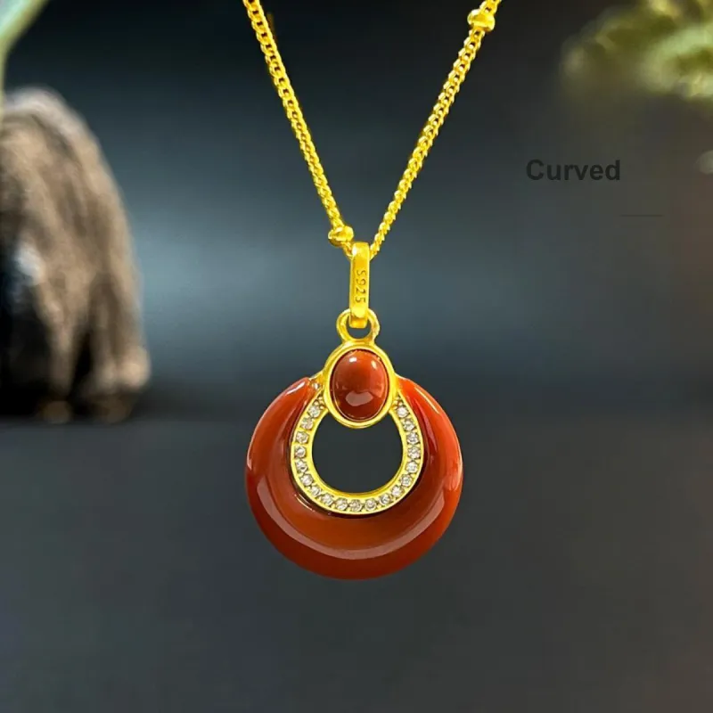 Love Jade Pendants Women's-1