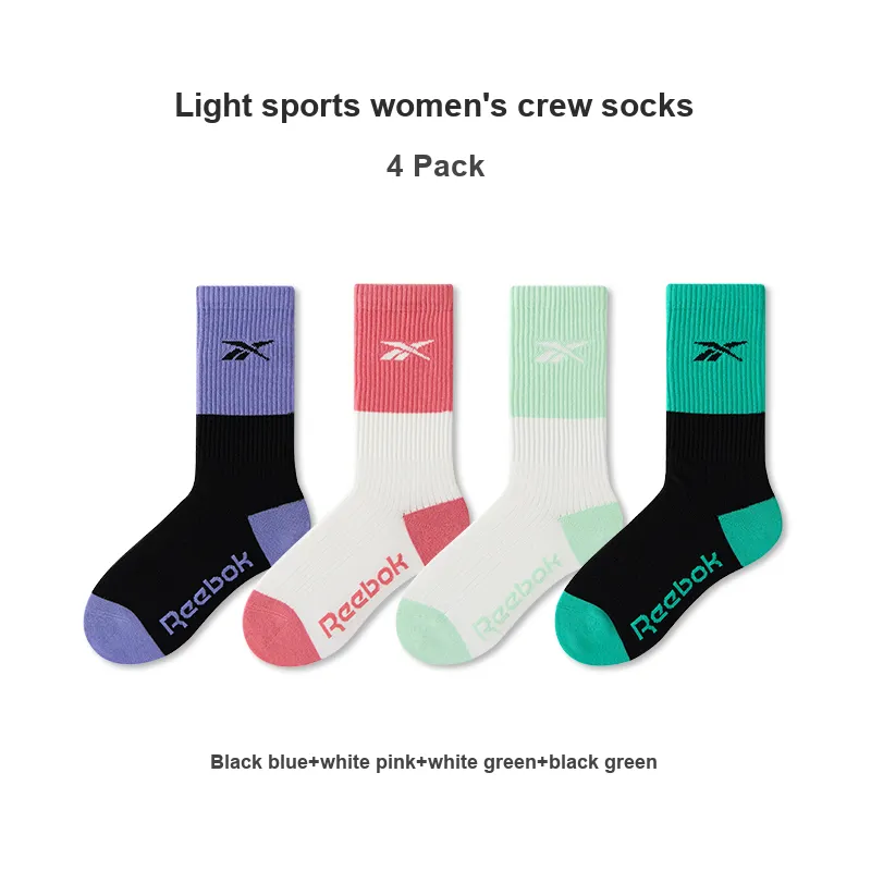 Reebok Mid Calf Socks Women's 4 Pack-6