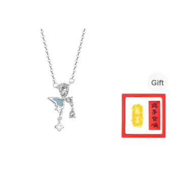 Chongqing Gold Store S 999 Fine Silver Necklaces Women's