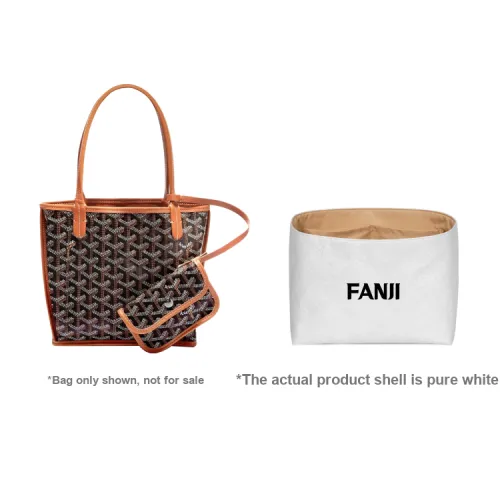 FANJI DuPont Paper Liner Bag For Storage And Organization Unisex Amber/Meteorite Gray/All Black