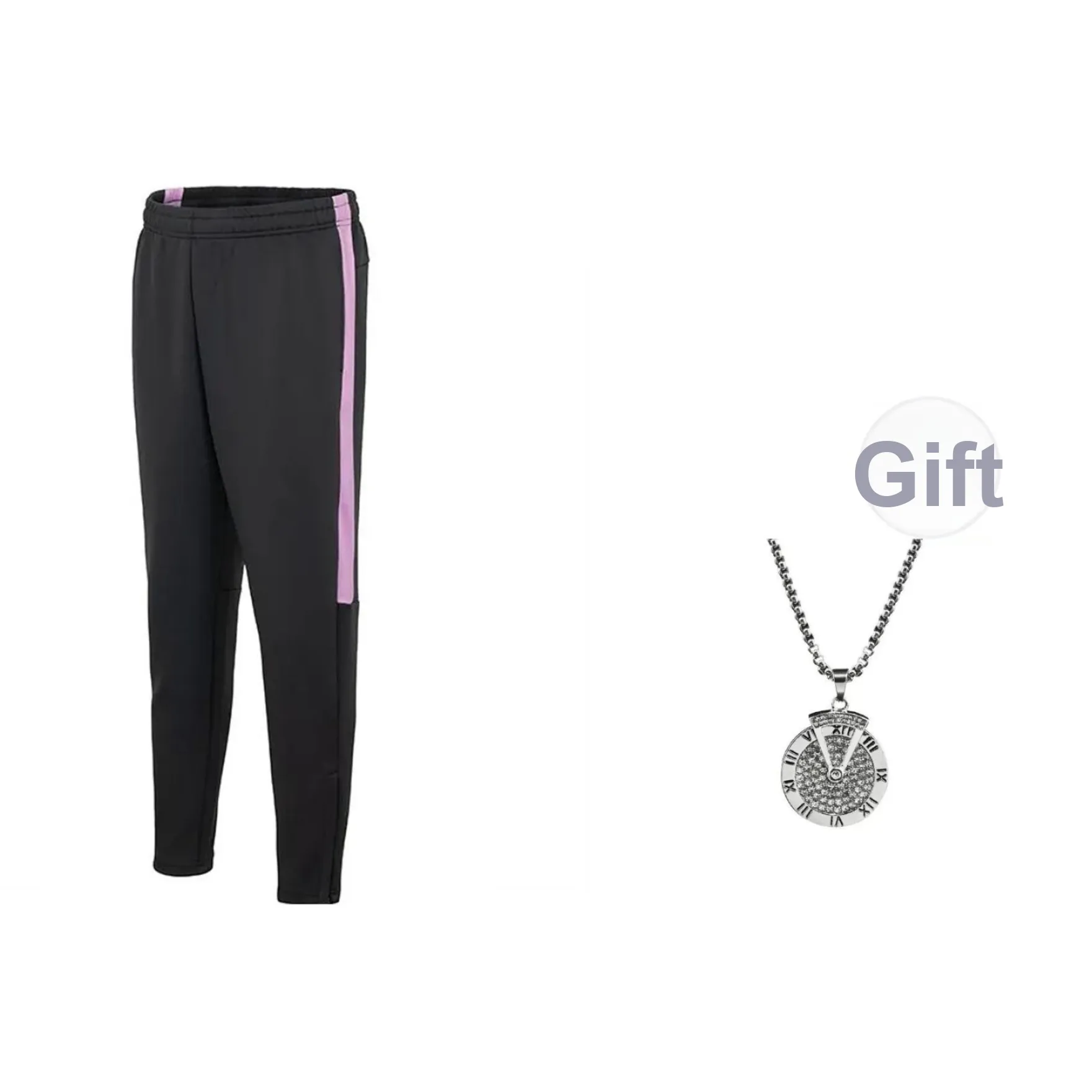 Under Armour Повседневные брюки Мужские Грязно-розовые с ожерельем