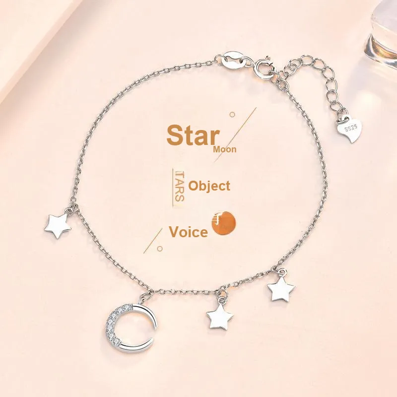 KEMLAIDA 925 Sterling Silver Bracelets Women's-1