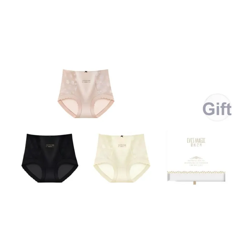 XIA.WA.ZHI.XIU Underpants Women's 3 Pack Gift Box Set-42