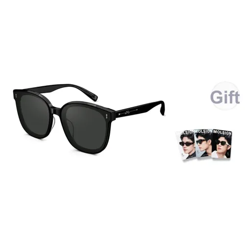 MOLSION Plate Alloy Frame Square Sunglasses Unisex