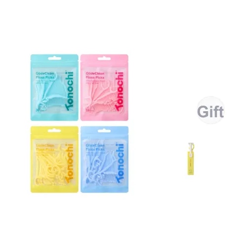 TONOCHI Adults Silky Макарон Зубные нити 30 шт сумка