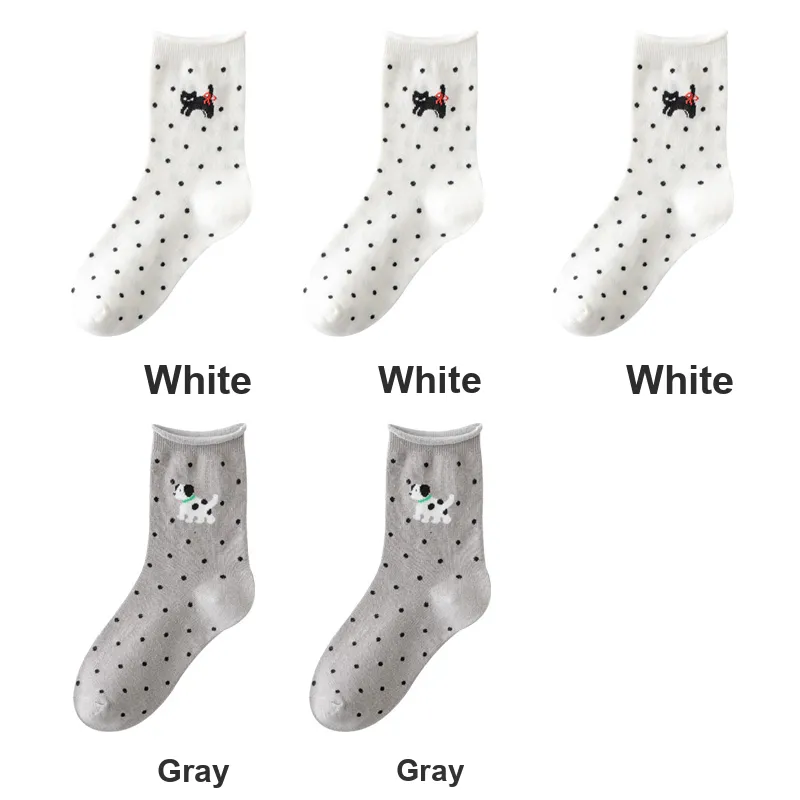 H YXIANG Mid Calf Socks Women's Combo Set-37