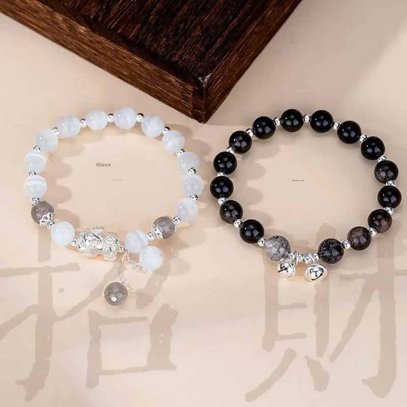 WEITIANXUAN Glass Cat Eye Bracelets Women's-2