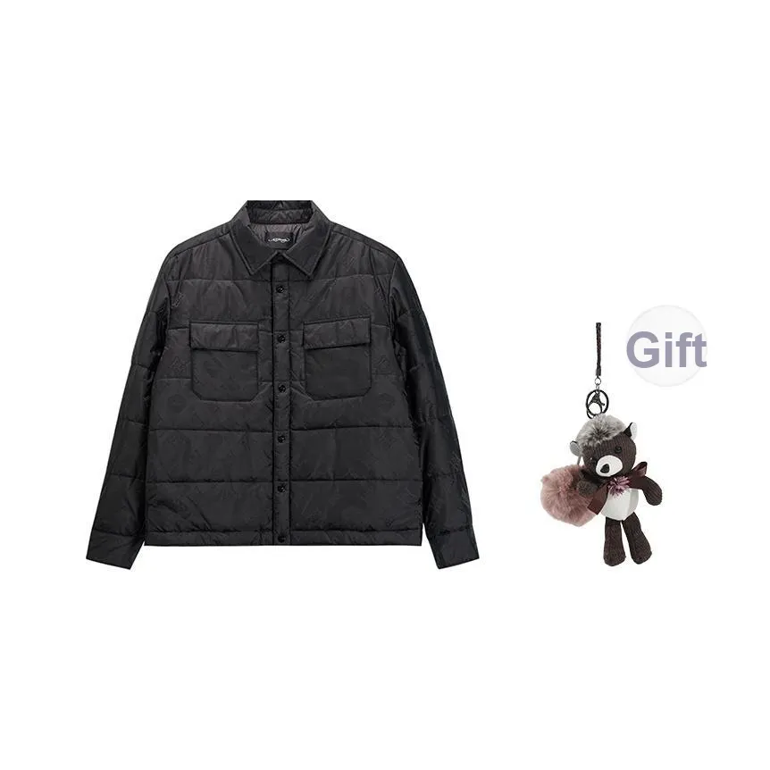 Ed Hardy Puffer Jackets Men Black