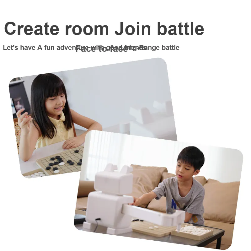 MENGLONG Ai Smart Chess Robot, Go Five In A Row 2 in 1 Board Games-3