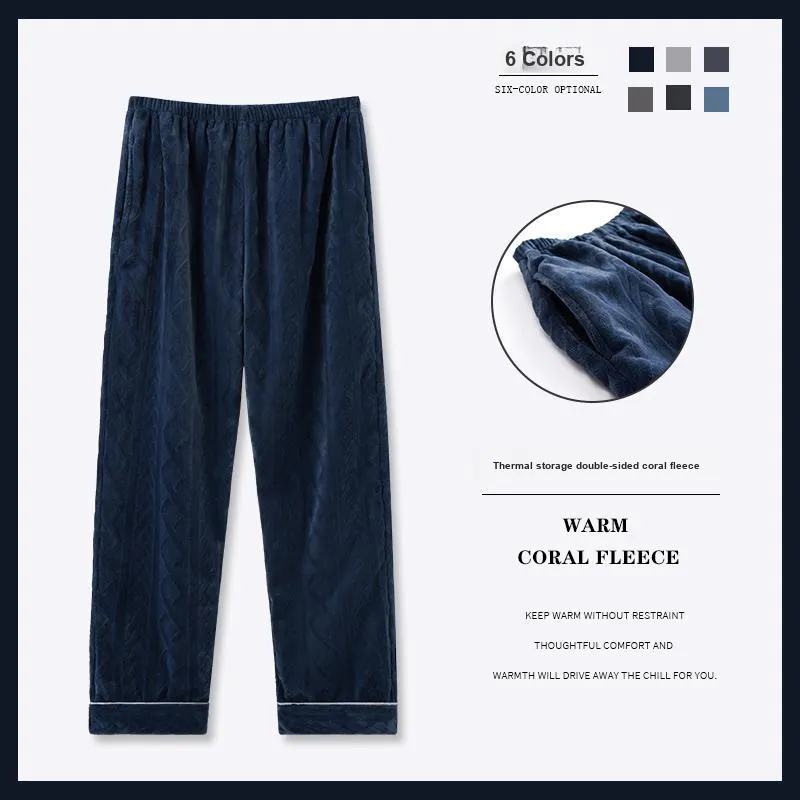 MIIOW Pajama Pants Men's Royal Blue-4