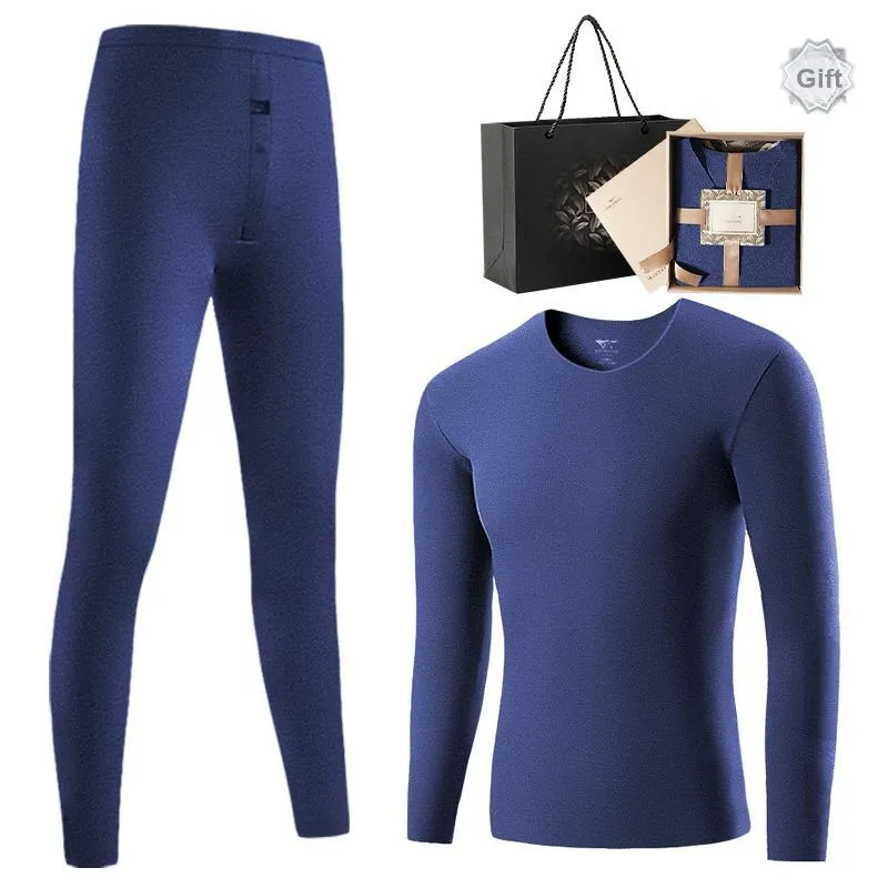 SEPTWOLVES Thermal Set Men's Gift Box Set+Shopping Bag-25