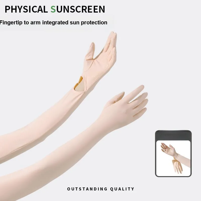 NANJIREN Lightweight Sun Protection Sleeves Women's-4