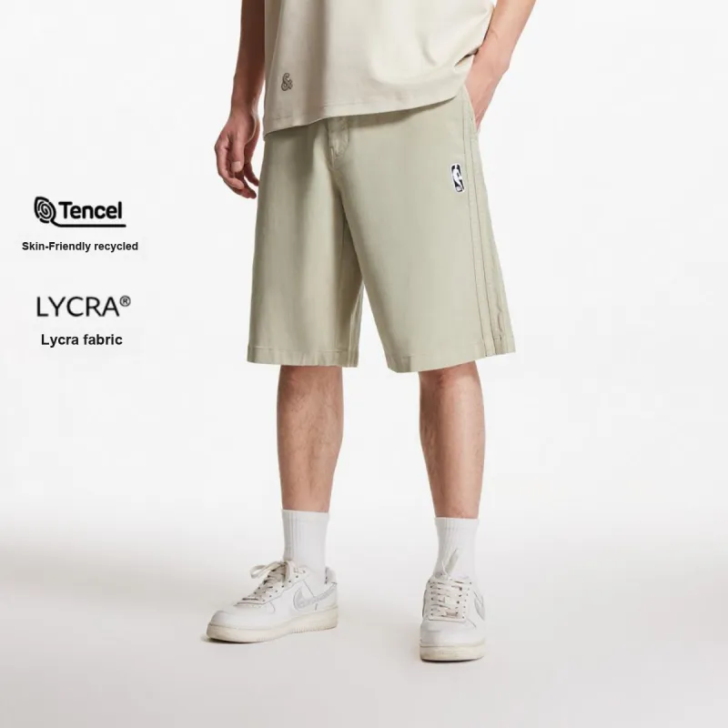 JACK JONES· x NBA JACK&JONESxNBA Casual Shorts Men's C63 Khaki-2